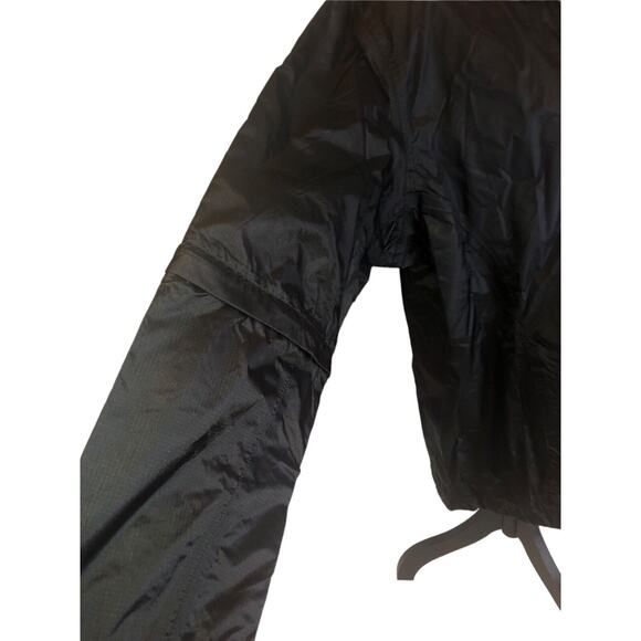 The Weather Company Solid Black Jacket Size L~ Excellent Condition. - Picture 3 of 8